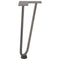 vidaXL Hairpin Table Legs 4 pcs Natural Steel 30 cm Solid Steel