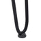 vidaXL Hairpin Legs for Coffee Table 4 pcs Black 42 cm Solid Steel