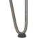 vidaXL Hairpin Legs for Coffee Table 4 pcs Natural Steel 42 cm Solid Steel