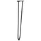 vidaXL Hairpin Table Legs 4 pcs Black 72 cm Solid Steel