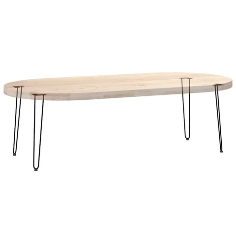 vidaXL Hairpin Table Legs 4 pcs Black 72 cm Solid Steel