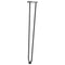 vidaXL Hairpin Table Legs 4 pcs Anthracite 72 cm Solid Steel