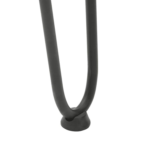 vidaXL Hairpin Table Legs 4 pcs Anthracite 72 cm Solid Steel