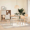 vidaXL Hairpin Table Legs 4 pcs Natural Steel 72 cm Solid Steel