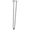 vidaXL Hairpin Table Legs 4 pcs Natural Steel 72 cm Solid Steel