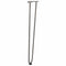 vidaXL Hairpin Table Legs 4 pcs Natural Steel 72 cm Solid Steel