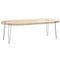 vidaXL Hairpin Table Legs 4 pcs Natural Steel 72 cm Solid Steel