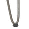 vidaXL Hairpin Table Legs 4 pcs Natural Steel 72 cm Solid Steel