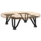 vidaXL Hairpin Legs for Coffee Table 4 pcs Black 10 cm Solid Steel