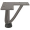 vidaXL Hairpin Table Legs 4 pcs Natural Steel 10 cm Solid Steel