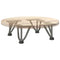 vidaXL Hairpin Table Legs 4 pcs Natural Steel 10 cm Solid Steel
