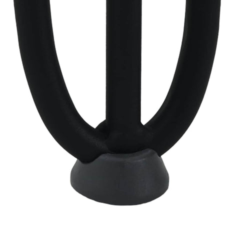 vidaXL Hairpin Table Legs 4 pcs Black 30 cm Solid Steel