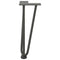 vidaXL Hairpin Table Legs 4 pcs Anthracite 30 cm Solid Steel