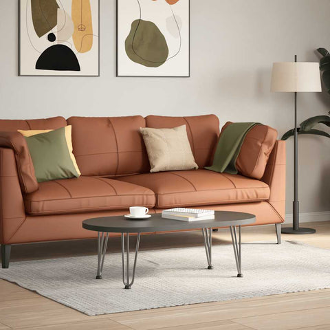 vidaXL Hairpin Legs for Coffee Table 4 pcs Natural Steel 30 cm Solid Steel