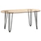 vidaXL Hairpin Table Legs 4 pcs Anthracite 42 cm Solid Steel