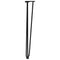 vidaXL Hairpin Table Legs 4 pcs Black 72 cm Solid Steel