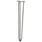 vidaXL Hairpin Table Legs 4 pcs Natural Steel 72 cm Solid Steel