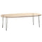 vidaXL Hairpin Table Legs 4 pcs Natural Steel 72 cm Solid Steel