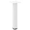 vidaXL Coffee Table Legs 4 pcs White 30-32 cm Steel
