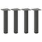 vidaXL Coffee Table Legs 4 pcs Anthracite 30-32 cm Steel