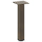 vidaXL Coffee Table Legs 4 pcs Natural Steel 30-32 cm Steel