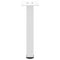 vidaXL Coffee Table Legs 4 pcs White 42-44 cm Steel
