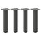 vidaXL Coffee Table Legs 4 pcs Anthracite 42-44 cm Steel