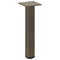 vidaXL Coffee Table Legs 4 pcs Natural Steel 42-44 cm Steel