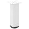 vidaXL Coffee Table Legs 4 pcs White 30-32 cm Steel