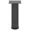 vidaXL Coffee Table Legs 4 pcs Anthracite 30-32 cm Steel