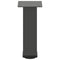 vidaXL Coffee Table Legs 4 pcs Anthracite 30-32 cm Steel