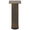 vidaXL Coffee Table Legs 4 pcs Natural Steel 42-44 cm Steel