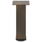 vidaXL Coffee Table Legs 4 pcs Natural Steel 42-44 cm Steel