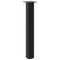 vidaXL Console Table Legs 4 pcs Black 72-74 cm Steel