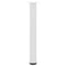 vidaXL Console Table Legs 4 pcs White 72-74 cm Steel