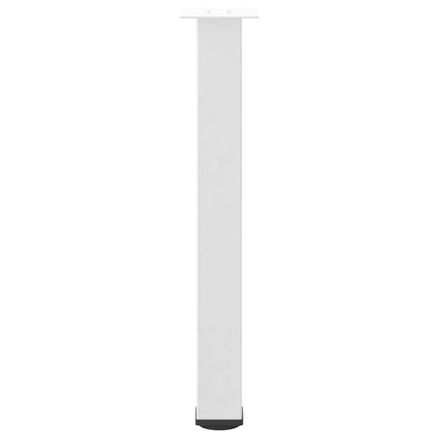 vidaXL Console Table Legs 4 pcs White 72-74 cm Steel