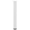 vidaXL Console Table Legs 4 pcs White 72-74 cm Steel