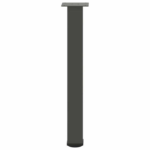 vidaXL Console Table Legs 4 pcs Anthracite 72-74 cm Steel