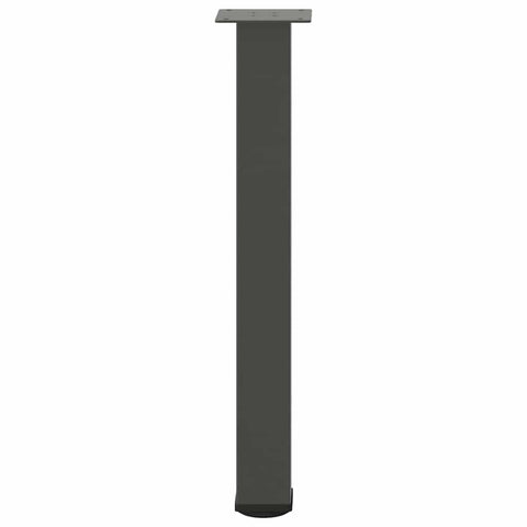 vidaXL Console Table Legs 4 pcs Anthracite 72-74 cm Steel