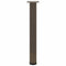 vidaXL Coffee Table Legs 4 pcs Natural Steel 72-74 cm Steel