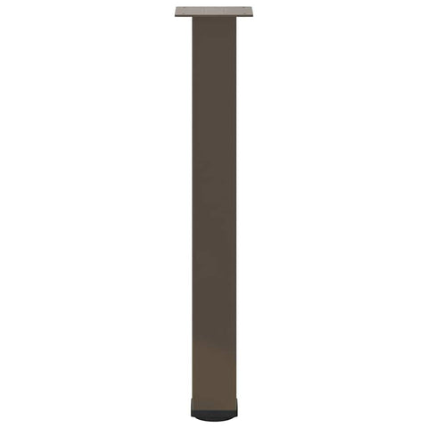 vidaXL Coffee Table Legs 4 pcs Natural Steel 72-74 cm Steel