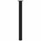 vidaXL Bar Table Legs 4 pcs Black 90-92 cm Steel