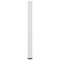 vidaXL Bar Table Legs 4 pcs White 90-92 cm Steel