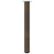 vidaXL Bar Table Legs 4 pcs Natural Steel 90-92 cm Steel
