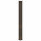 vidaXL Bar Table Legs 4 pcs Natural Steel 90-92 cm Steel
