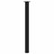 vidaXL Bar Table Legs 4 pcs Black 110-112 cm Steel