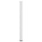vidaXL Bar Table Legs 4 pcs White 110-112 cm Steel