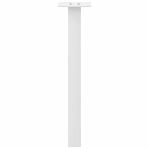 vidaXL Coffee Table Legs 4 pcs White 30 cm Steel