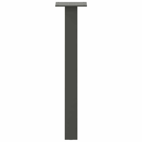 vidaXL Coffee Table Legs 4 pcs Anthracite 30 cm Steel