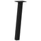 vidaXL Coffee Table Legs 4 pcs Black 42 cm Steel